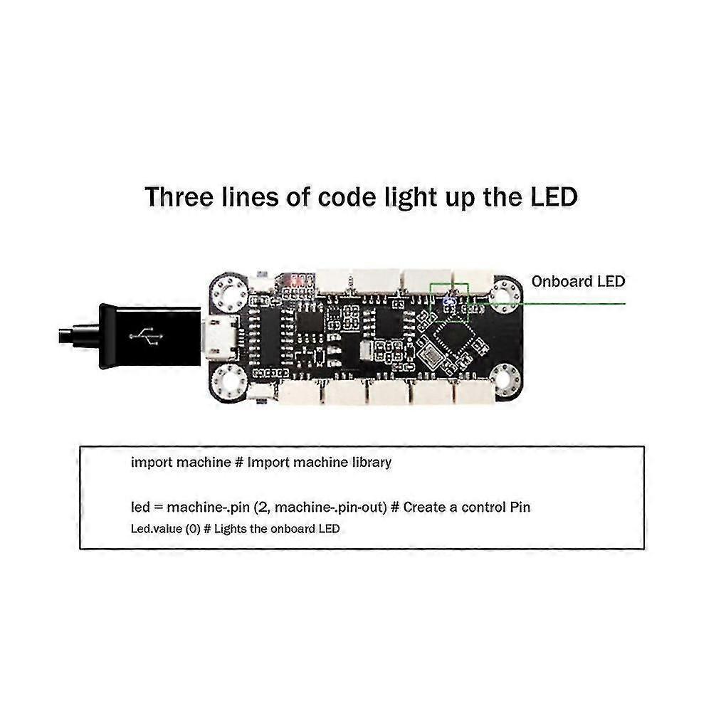 Esp8266 Wifi Module Python Development Board Micropython Iot Kit Esp8266 Expansion Board Compatible