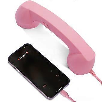 Retro Telephone Handset Bluetooth Headset, Classic Landline Design with Built-in Microphone, Type-C Charging, Volume Control for Wireless Calls