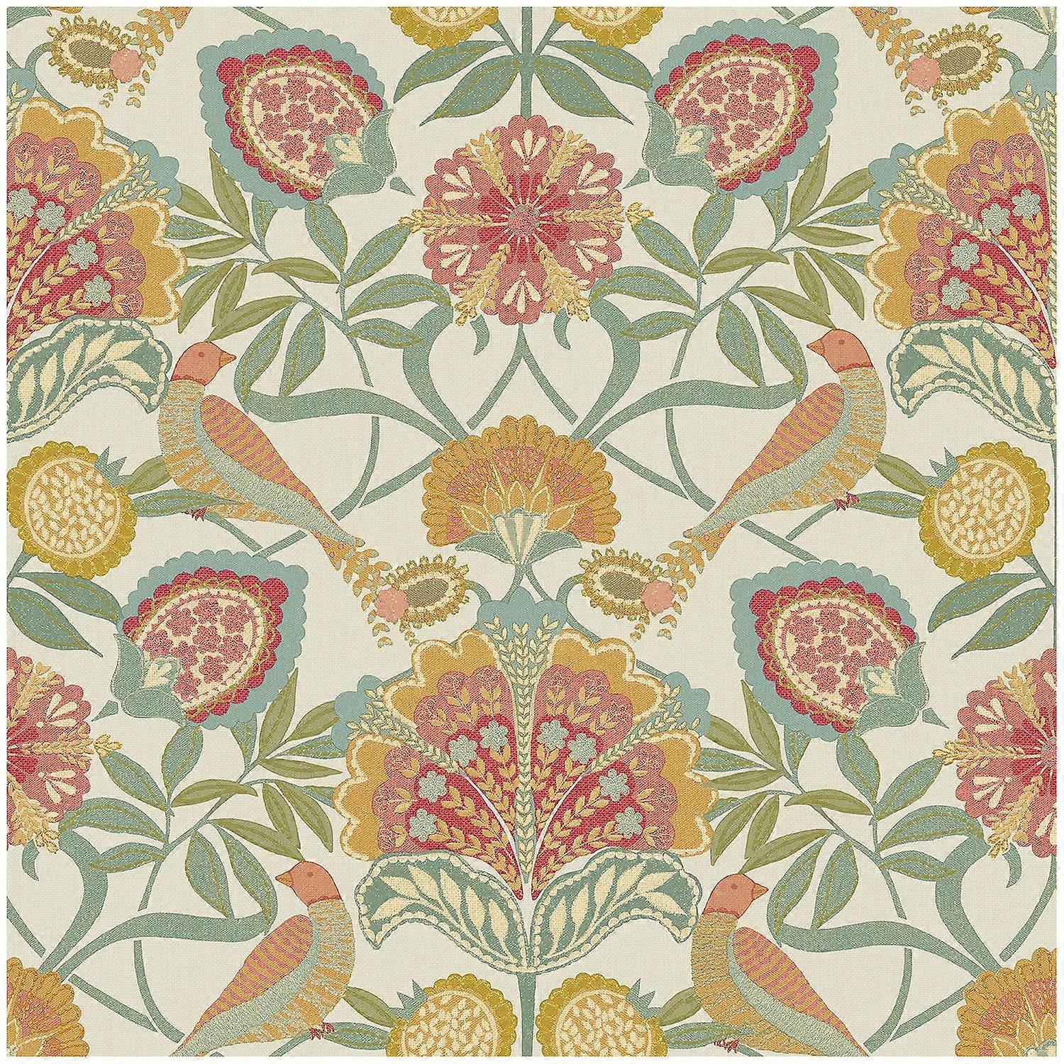 Persian Garden Multi Wallpaper