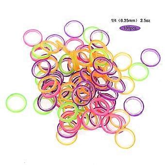 100pcs / set Professionelle zahnelastische Zähne Gummiband Orale Kieferorthopädie Werkzeug 2,5 Unzen