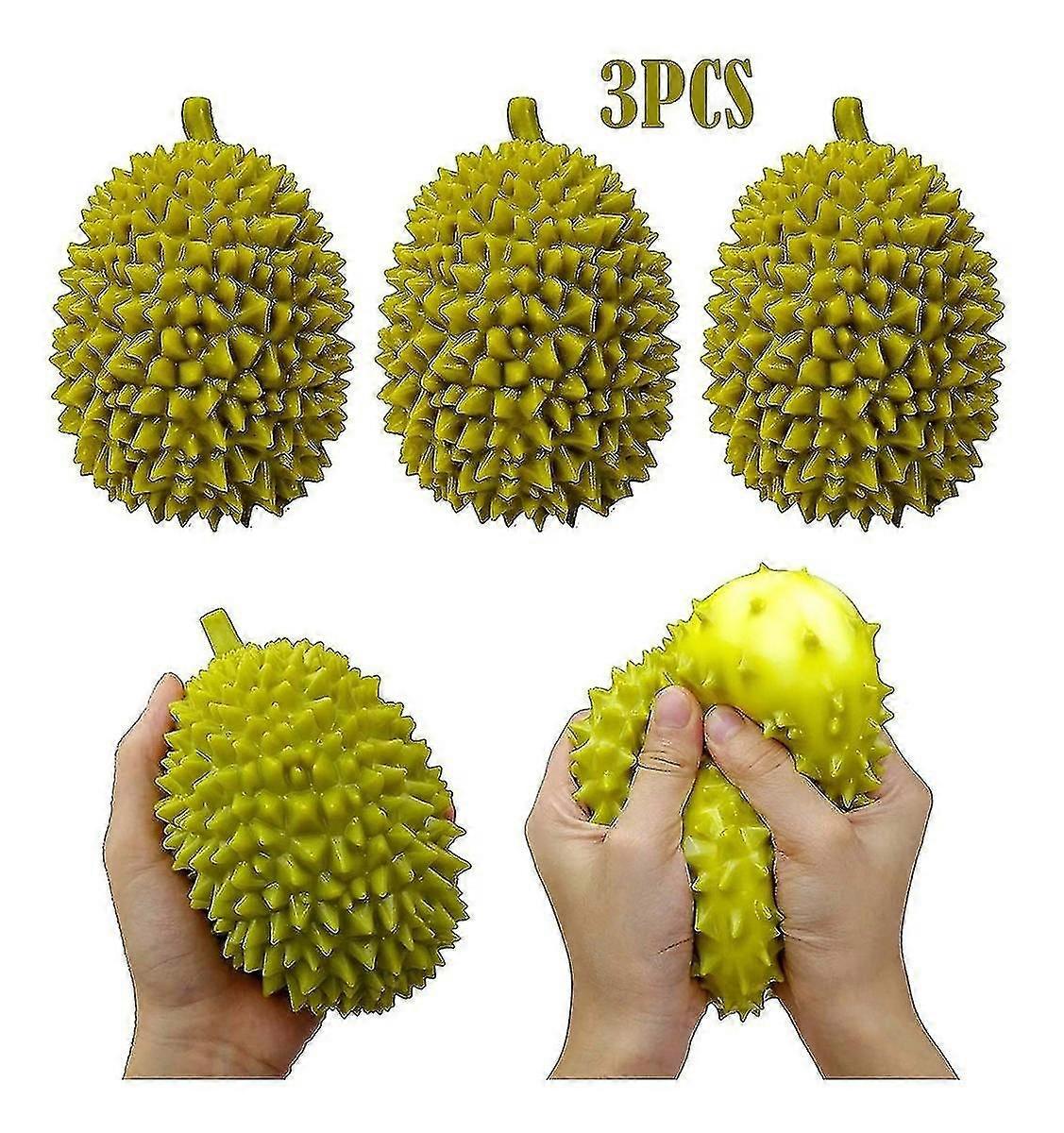 Durian-formet sensorisk fidget legetøj (3stk)