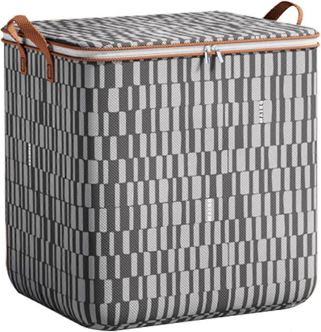 Large Foldable Under-Bed Storage Pack for Clothes and Blankets, Large