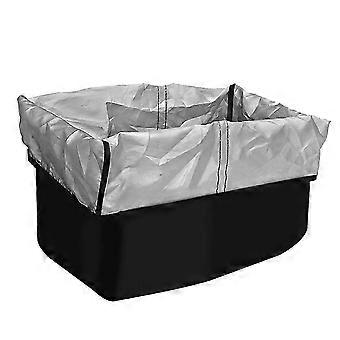 Cubierta de cesta de bicicleta Manillar Bolsa de forro Bolsa de paseo de bicicleta Bicicleta Bolsa de equipaje frontal Bolsa a prueba de lluvia