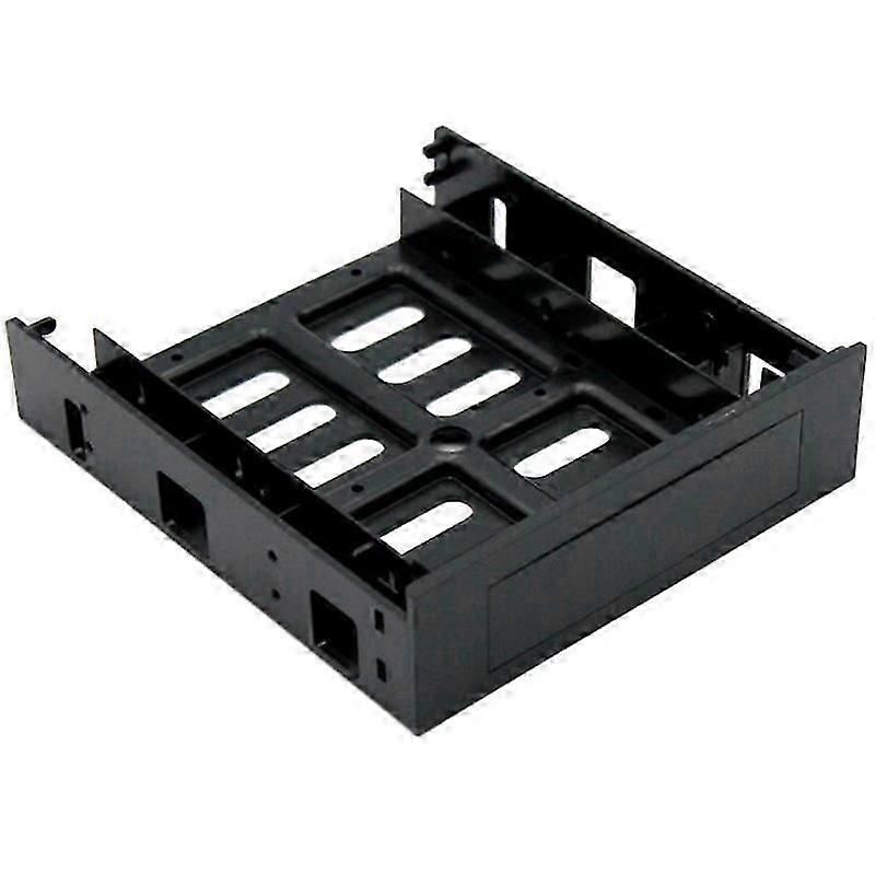 5,25 polegadas CD-ROM Espaço para 3,5 polegadas 2,5 polegadas SATA HDD Mobile Rack Bracket Enclosure Preto para PC