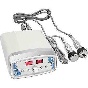 Ultrasonic Facial Lifting Device with Double Probe Skin Tightening Wrinkle Removal Facial Massage Eye Contour Treatment (220V EU Plug)