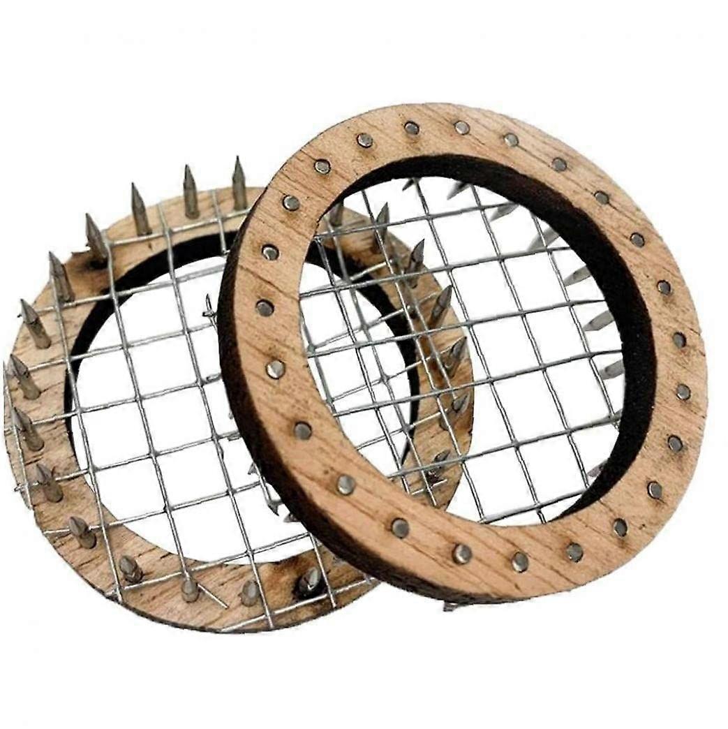 2pcs Wooden Queen Bee Cage for Beekeeping Isolation Tool