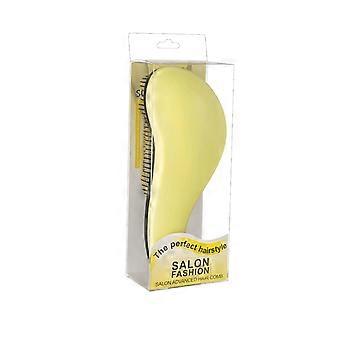 2pcsComfortable Hair Comb,Yellow PVC Boxed,Portable Daily Use,Easy for Smooth Hair Styling