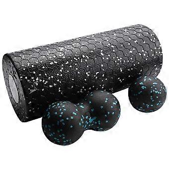 Foam Roller Set High Density Massage Roller Ball for Neck Back Muscles Deep Tissue Massage