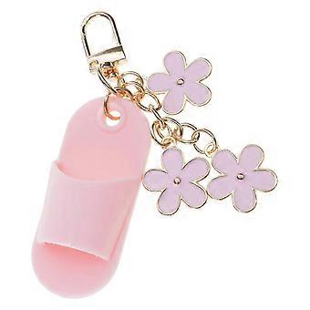 Stylish Plastic Keychain Cap for Lip Gloss Container Compact Cosmetic Accessory Hanging Charm For Everyday Use  PK