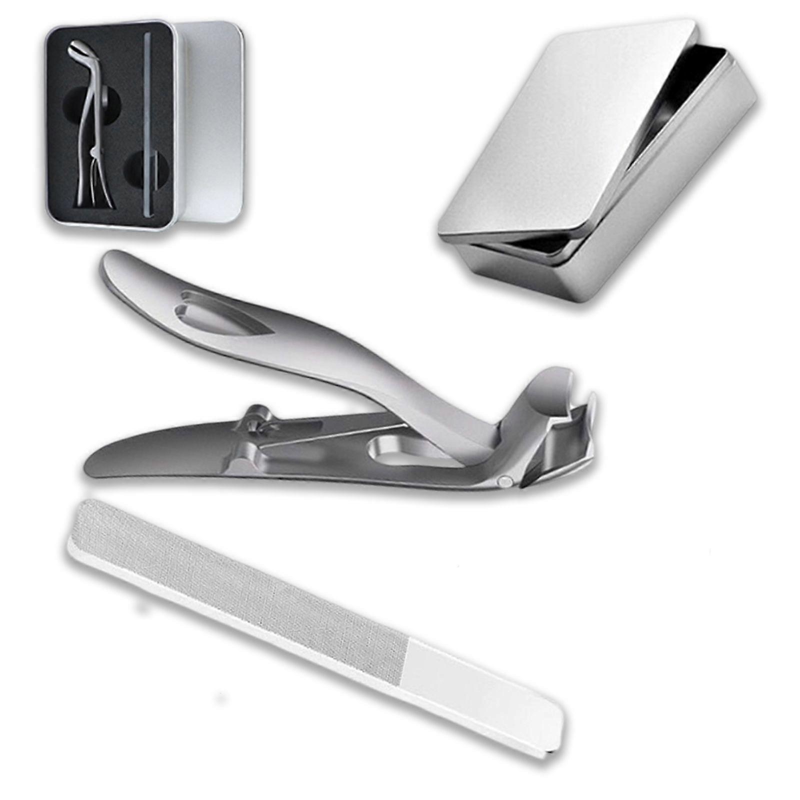 Large, Angled, Ergonomic Nail Clippers Set