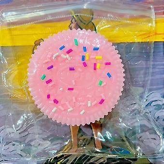New product Super sprinkle sugar Oreo cookie squeeze toy realistic food play squeeze super soft decompression toy