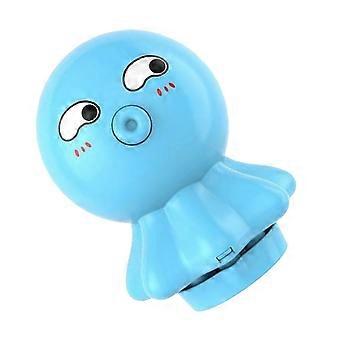 Automatic Bubble Machine Bubble Maker Toy for Kids Playing Blue Plastic