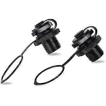 2Pcs Kayak Intex Barco Inflável Substituição 0ne-Way Inflação Barco Spiral Plugs de Ar