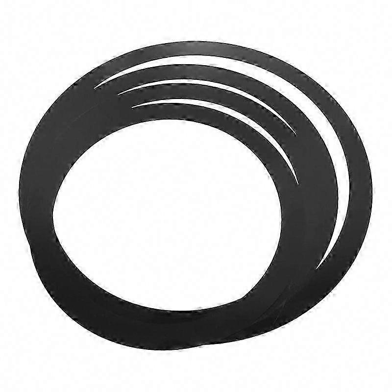 4Pcs Silent Drum Practice Pads Percussion Off Kit for Drum Set