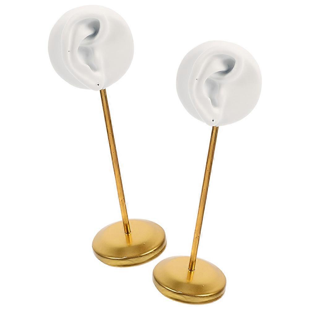 Ear Display Rack for Counter 2Pcs Creative Ear Stud Display Organizer