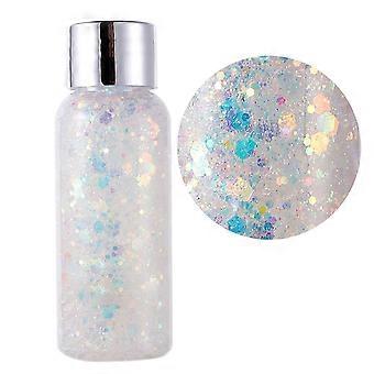 Handaiyan Zeemeermin schaal gezicht lichaam pailletten glitter crème