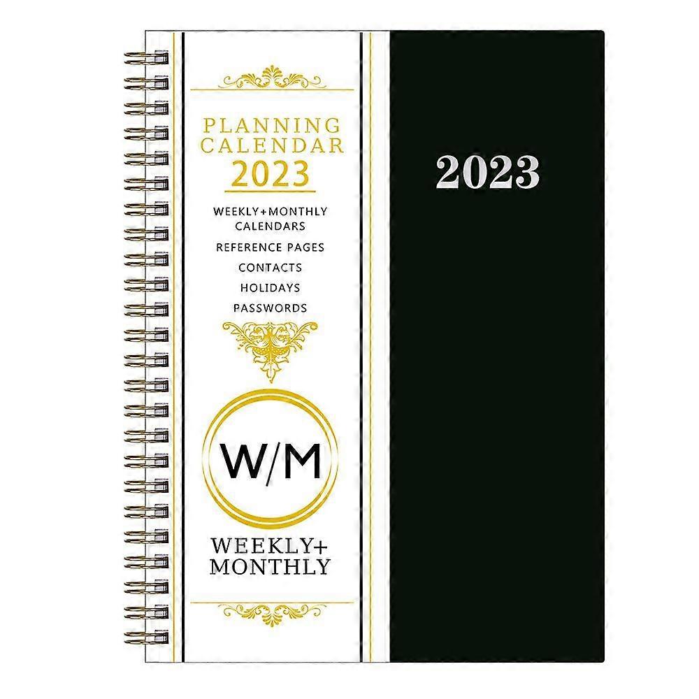 Twin-Wire Bound Flexible Monthly Planner