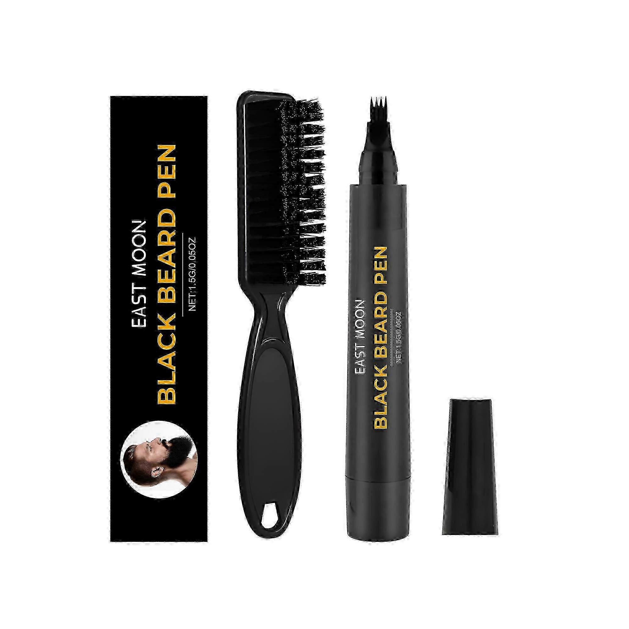 Beard Filling Pen Dual-Tip Sweatproof