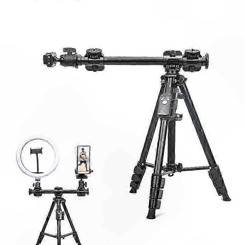 Universal Overhead Tripod Mount for Camera and Phone Live Streaming Setup