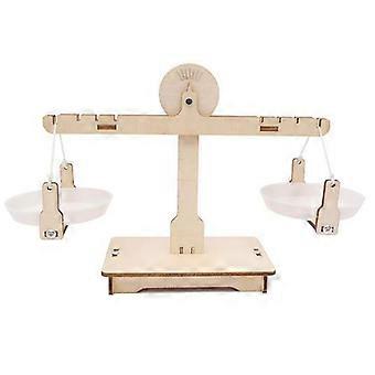 Kinderen Diy Educatieve Houten Balanceerschaal Wiskunde Leren Spel Bord Speelgoed Kits