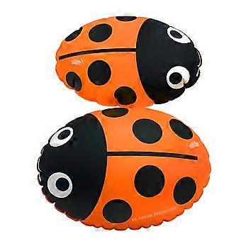 PVC Safety Swim Buoy Inflatable Ladybug Swimming Buoy Bag Floating Multifunctional with Waist Belt Adjustable for Sports Outdoor