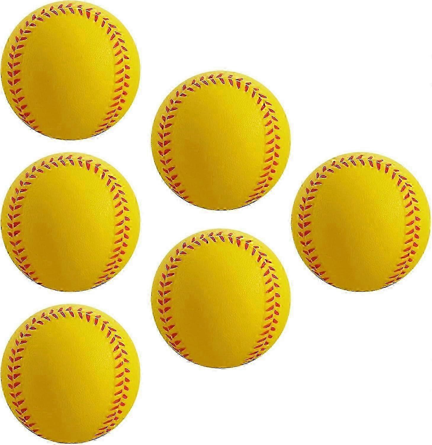 Foam Training Baseballs, 6-Pack, new