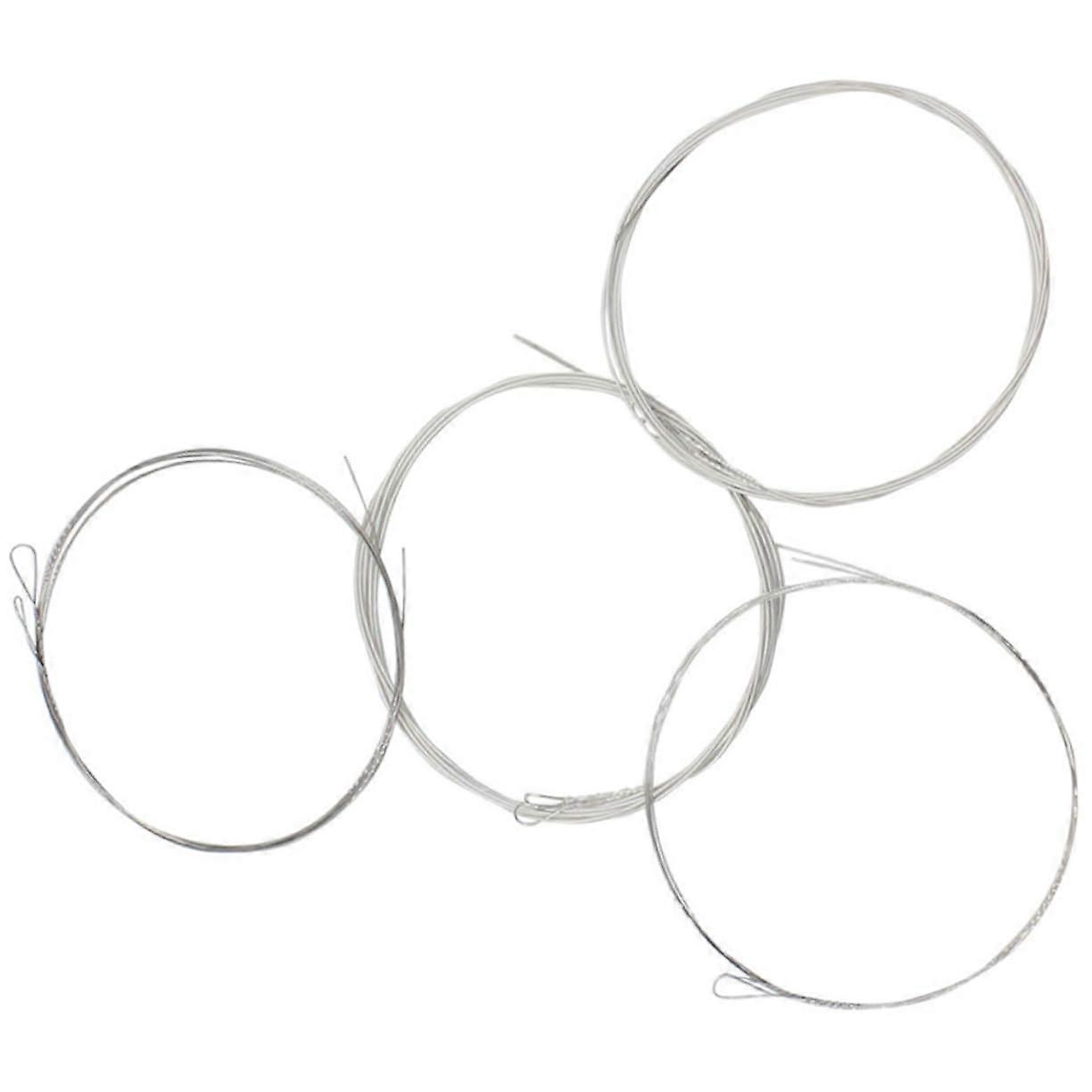 8 String Mandolin Strings Set Bronze Wound Steel Replacement with Clear Balanced Tone
