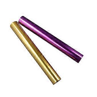 School Aluminum Alloy Relay Baton Athletics Thicken Relay Track Baton Hollow 3.8cm Running Match Baton Training Competition
