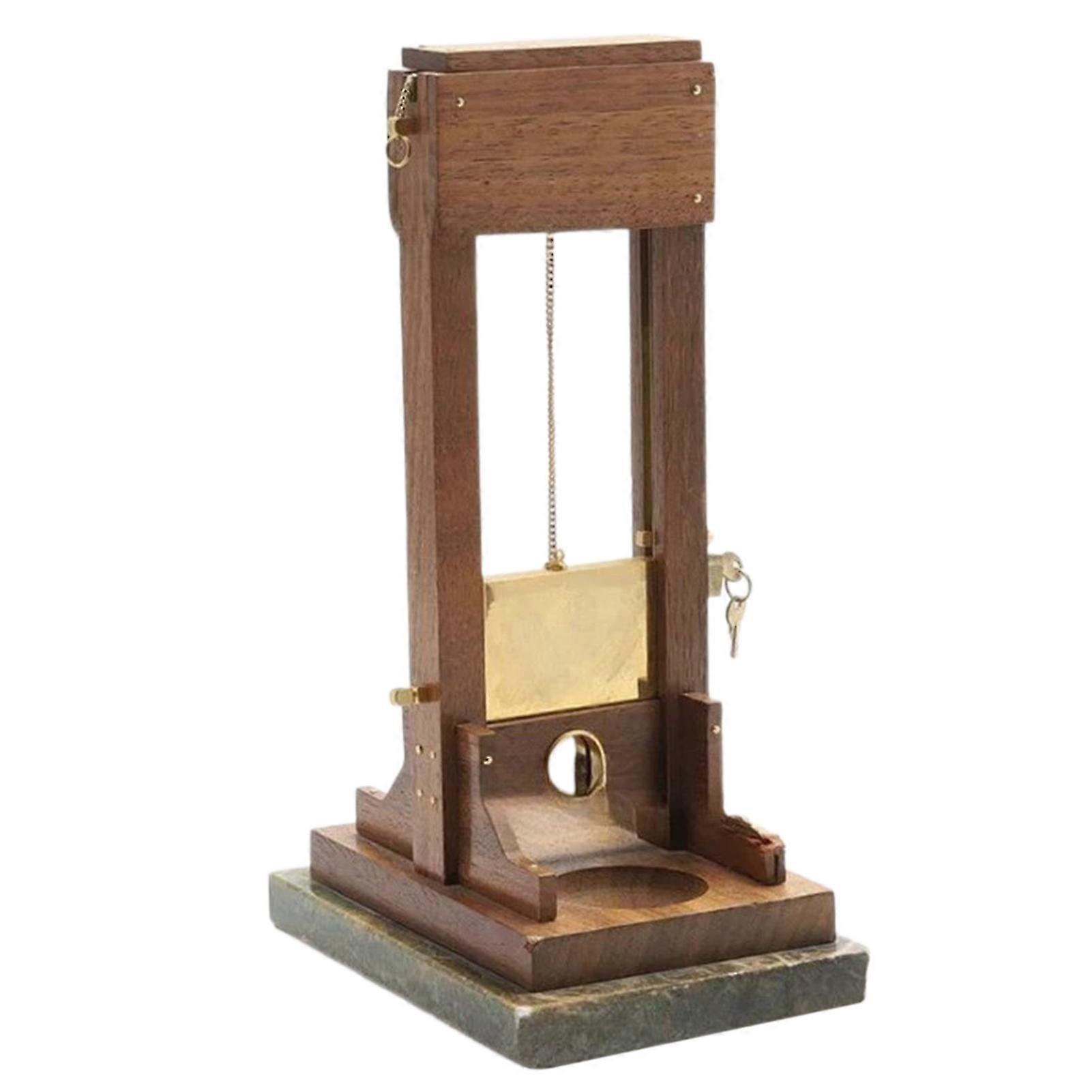 Solid Wood Desktop Cigar Guillotine