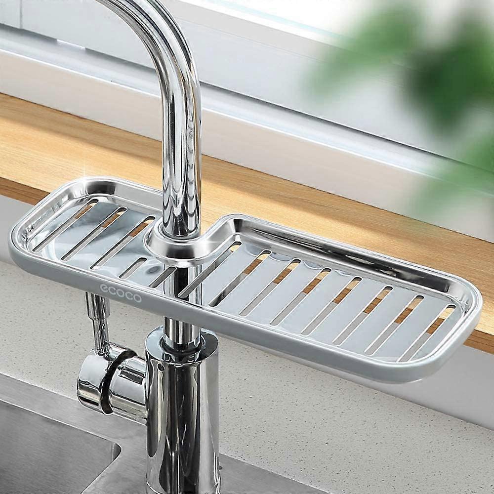 Shower Shelf compatible with Shampoo, Soap (No Drilling), Gray
