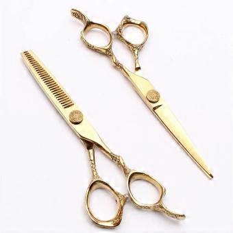 6 Inch Professional Hair Cutting Scissors JP 440C Stainless Steel Barber Shears with Precision Sharp Blades