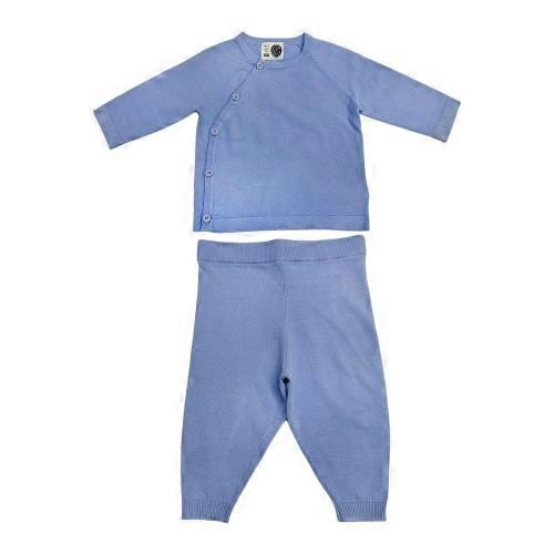 Pretty Green Childrens/Kids Plain Top & Bottom Set