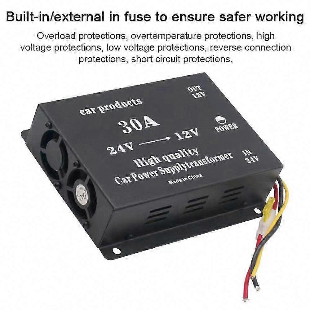 24V to 12V Step-Down Voltage Conversion | VoltBuck Direct Voltage Reducer & Regulator
