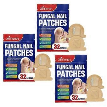 32-96pcs Nail Repair Patch for Damaged Nails, Extra Strength Toenail Fungus Treatment, Quick Absorbing Stickers for All Nail Type#U2