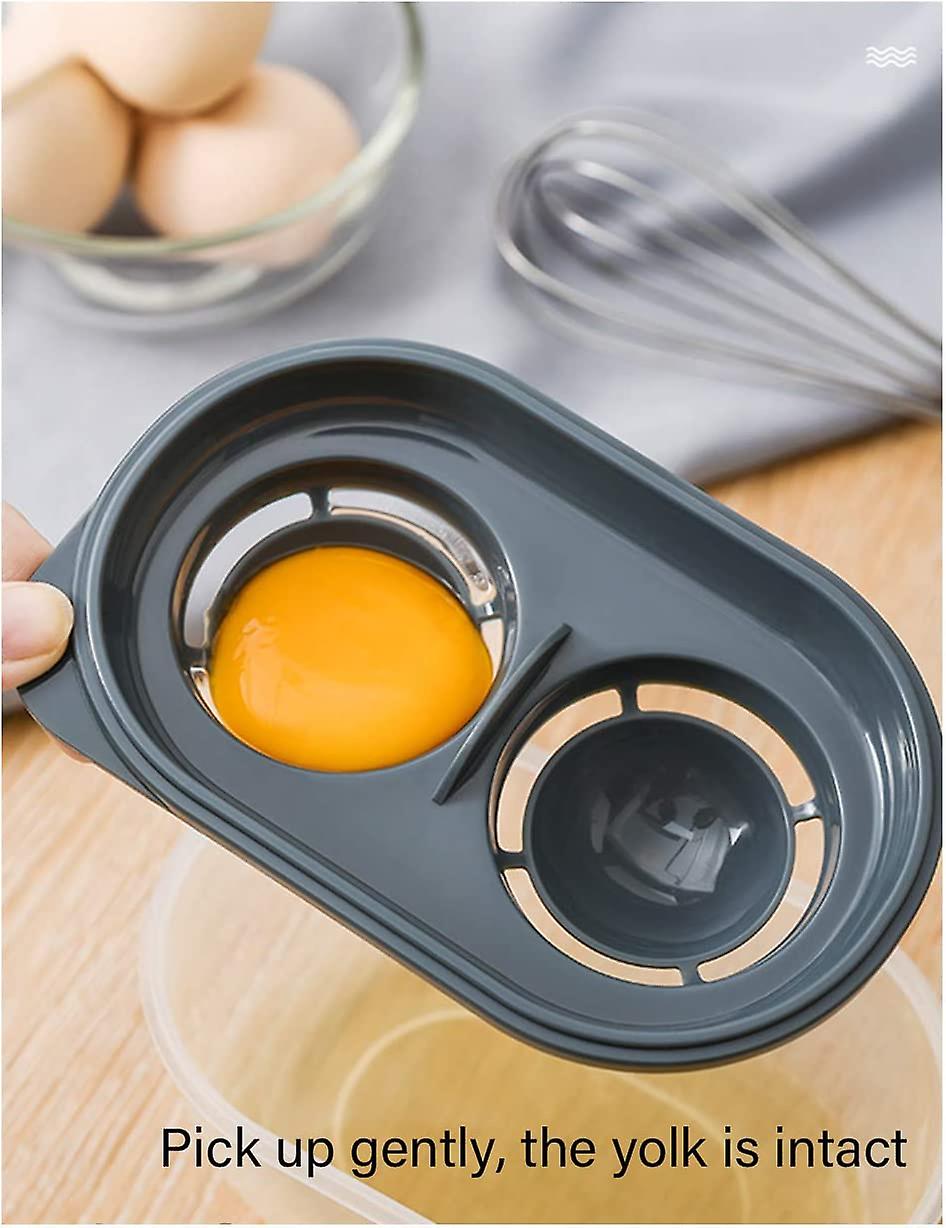 Egg White Separator Yolk Filter Storage Box Plastic Kitchen Gadget Cooking Tool Beater Extractor