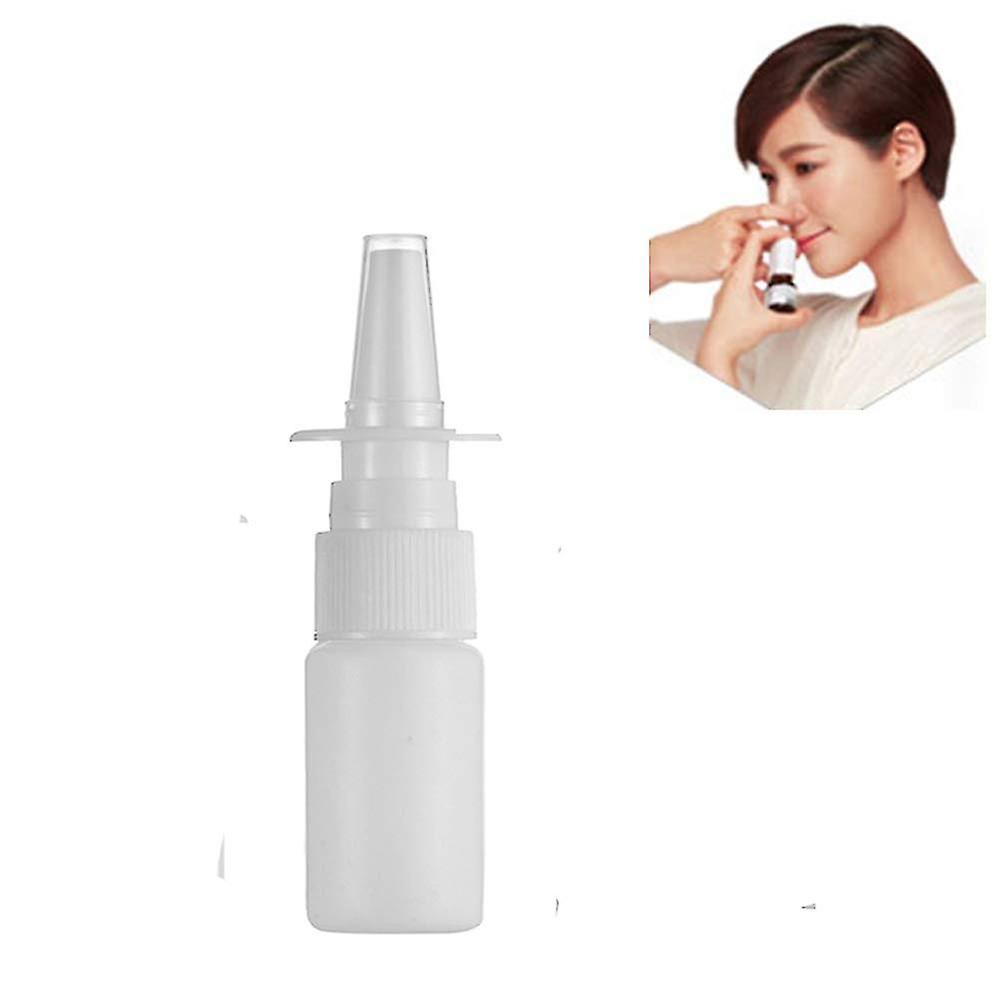 30ml λευκό κενό πλαστικό ρινικό μπουκάλια ψεκασμού αντλία ψεκαστήρα ομίχλη μύτης σπρέι ξαναγεμιζόμενο μπουκάλι, συσκευασία των 12