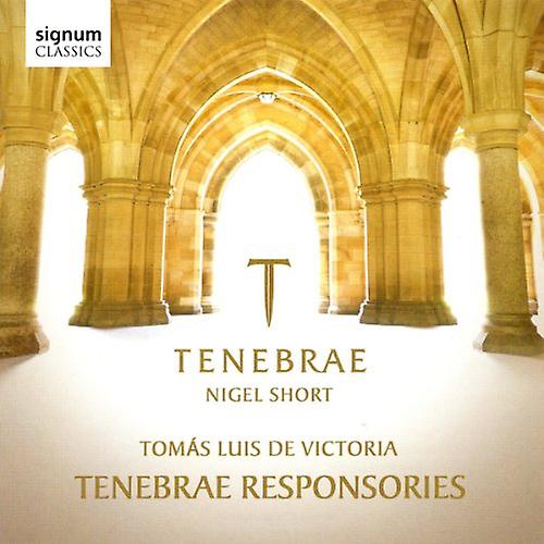 Tenebraenigel Kort - Victoria: Tenebrae Responsories [CD]