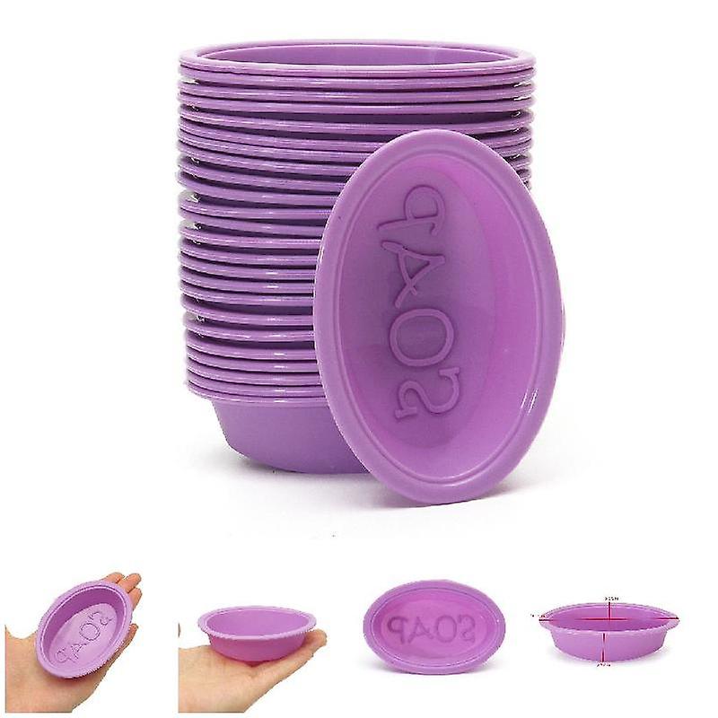 25st / set silikon ovala tvålformar bakform mold muffin foder handgjord form