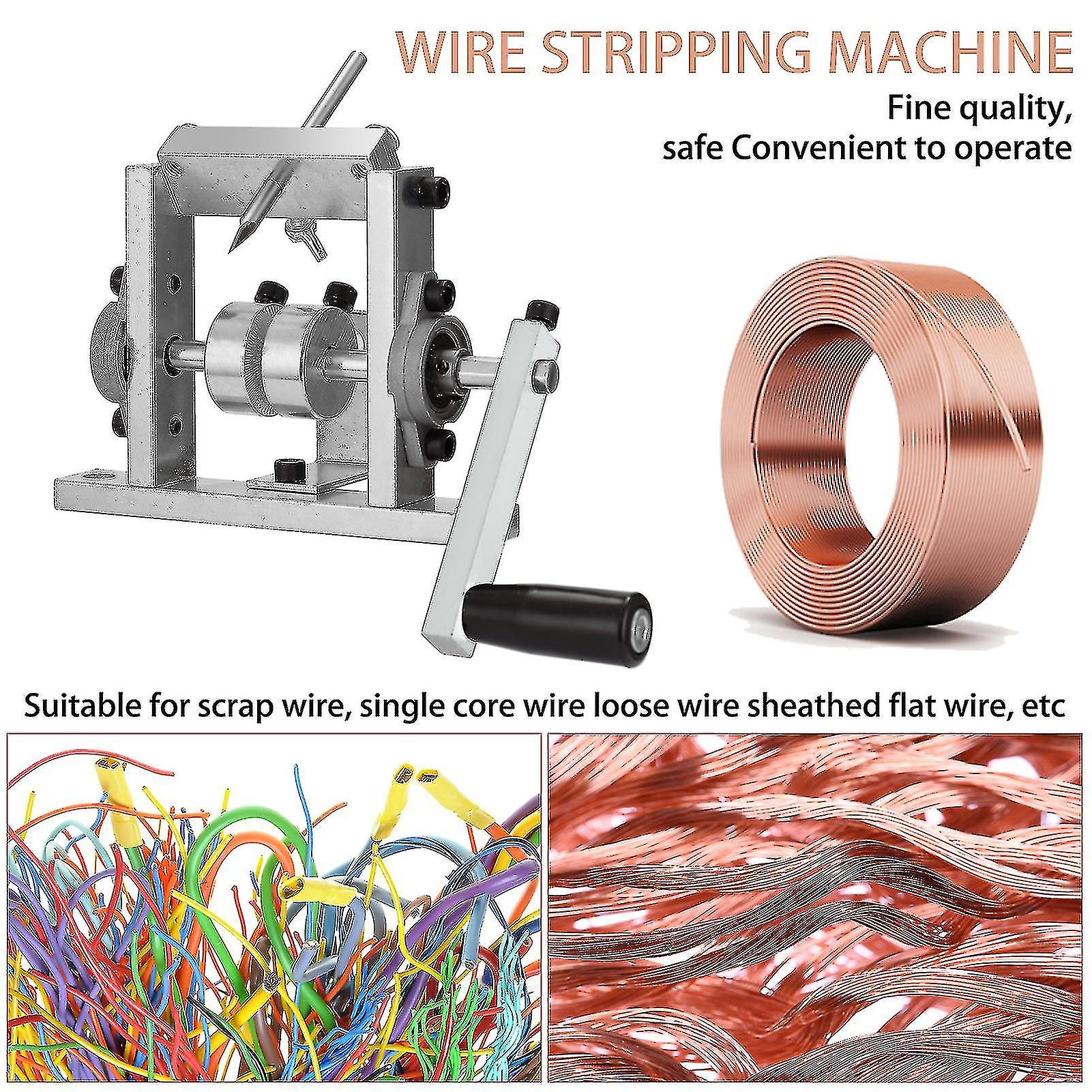 Electric Dual-purpose Cable Stripper Stripper For 1-30mm Wire Strip Utility Tool