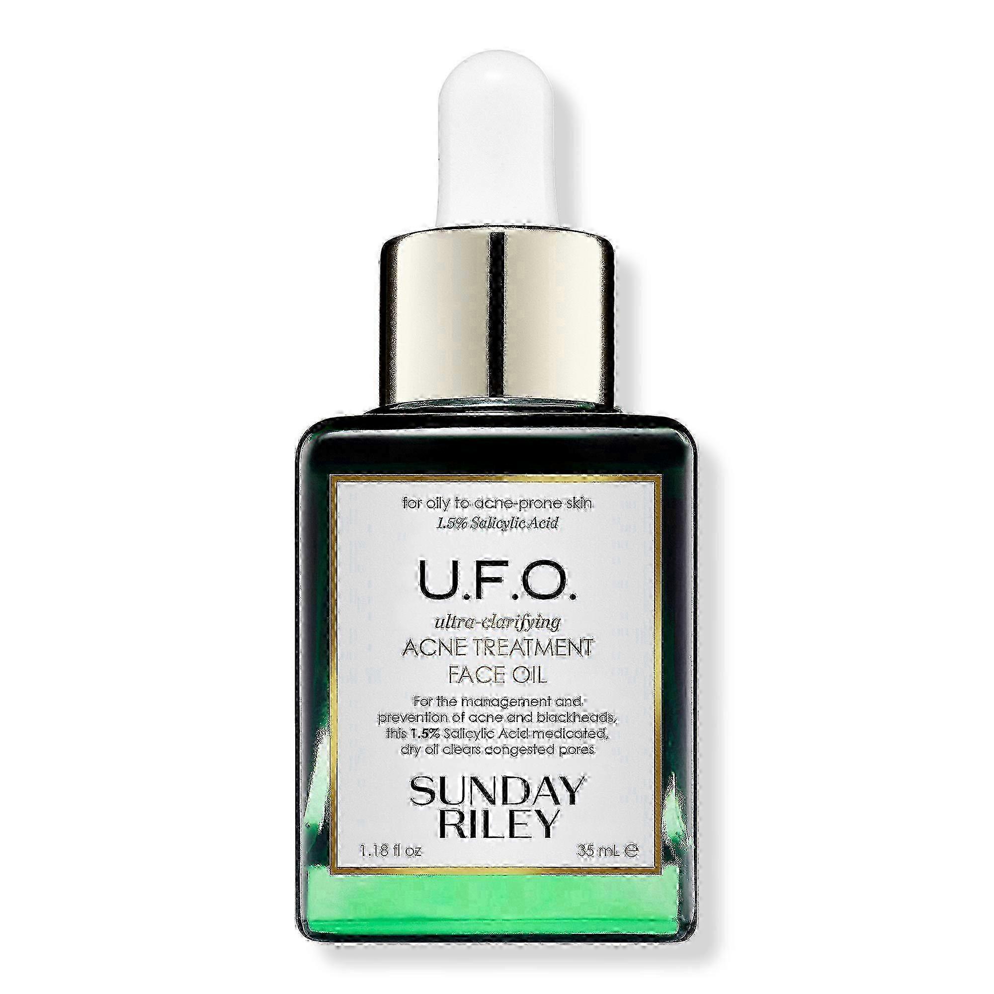 サンデーライリーUFOウルトラクラリファイングニキビ治療フェイスオイル、1.18オンス