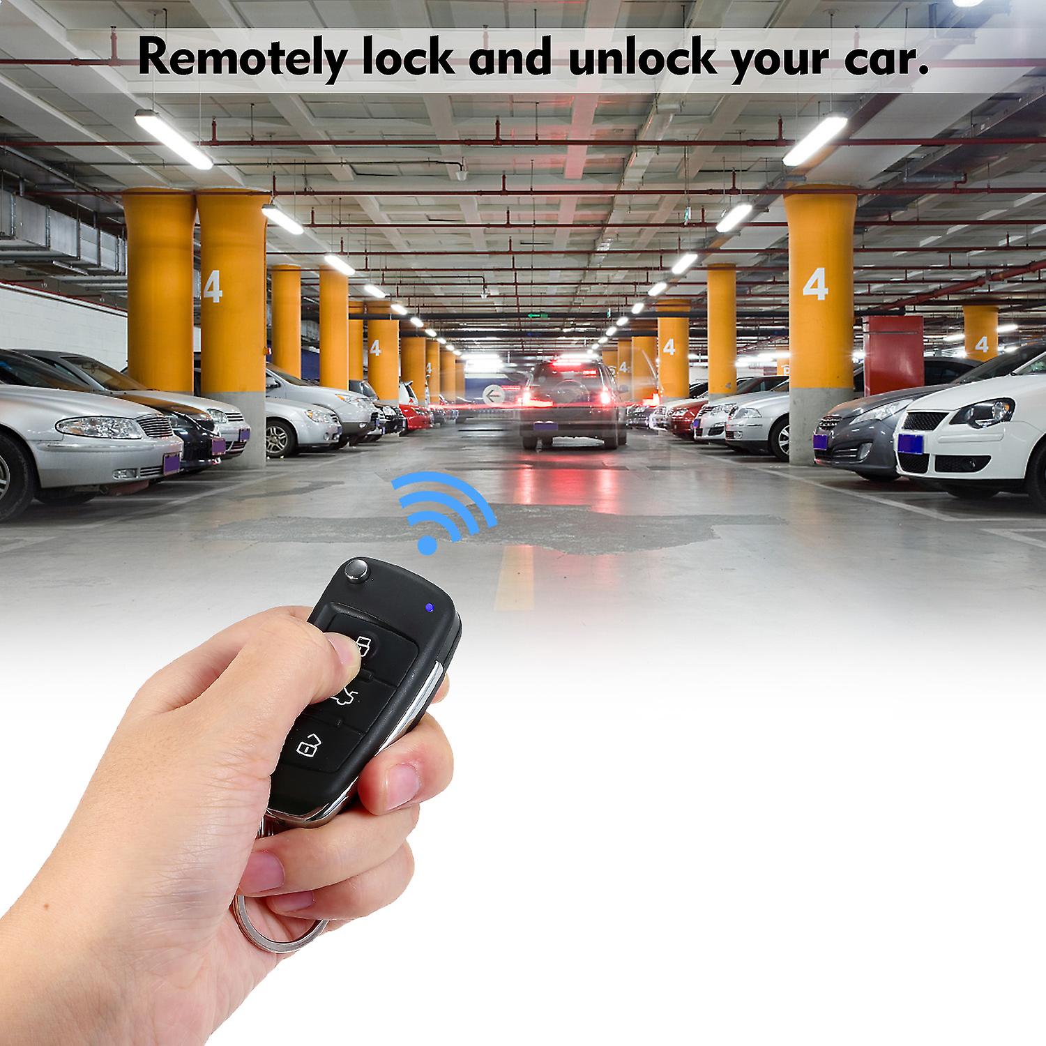 12v Universal Car Remote Central Kit Locking Keyless Entry System With 2 Remote Control Trunk Pop