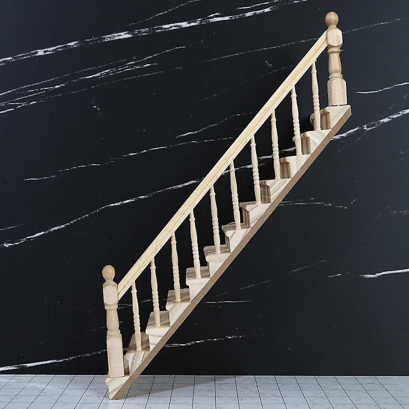 Miniature Furniture Toy Dolls House DIY Decoration Accessories Mini 1:12 Left and Right Handrail Sta
