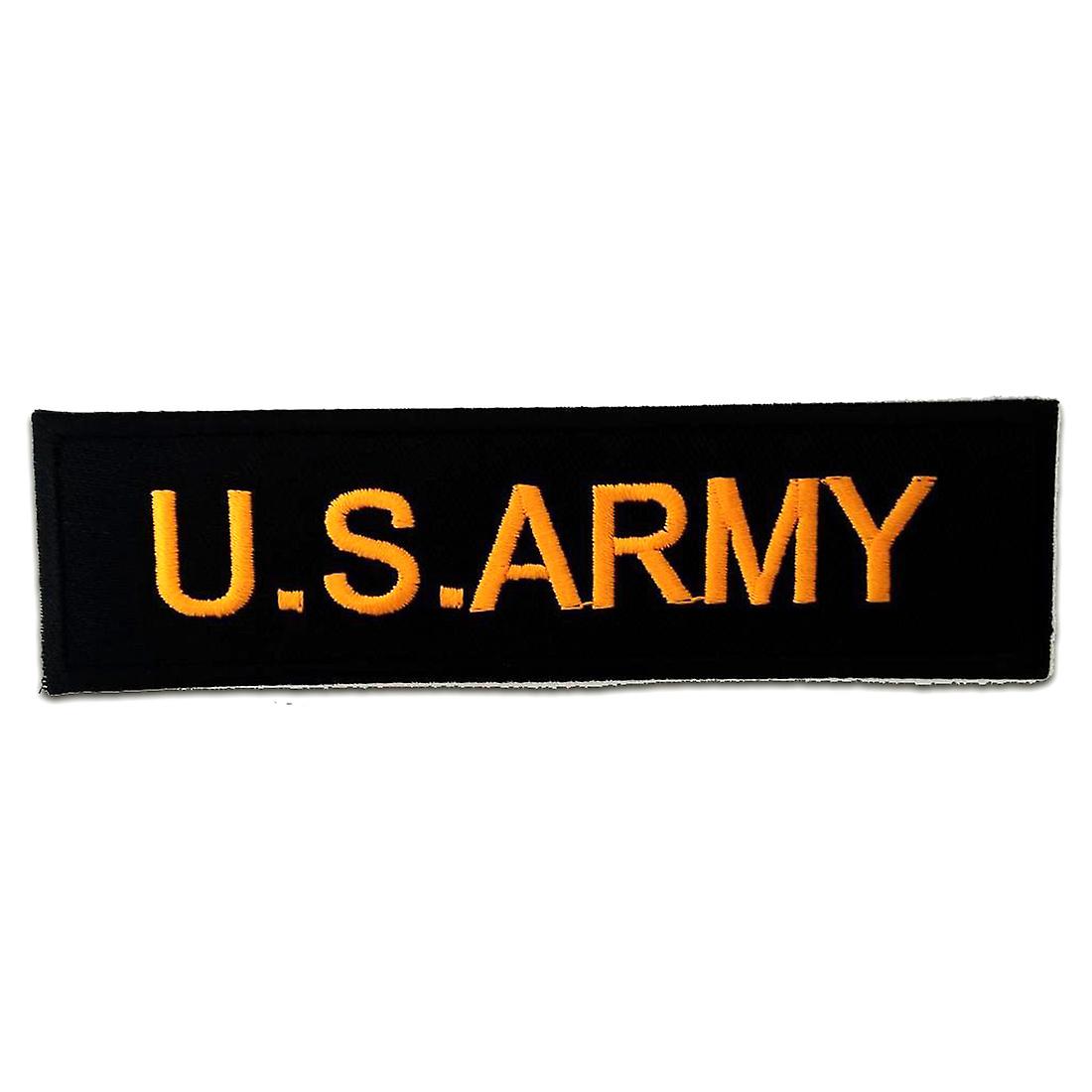 Patch - U.S Army - black - 12.4 x 3.5 cm - Appliqué patch