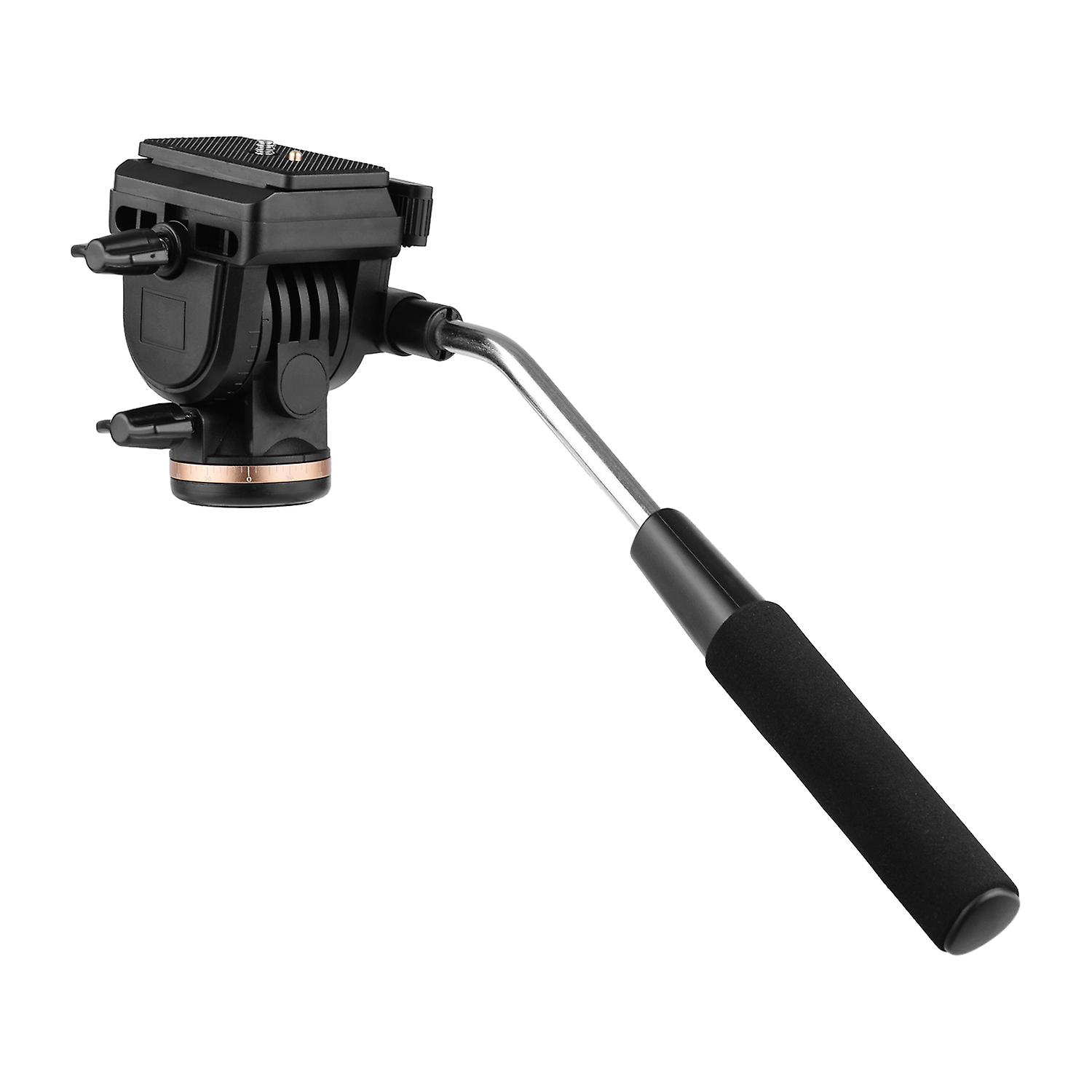 Professional Camera Video Fluid Drag Pan Head Damping Tripod Head