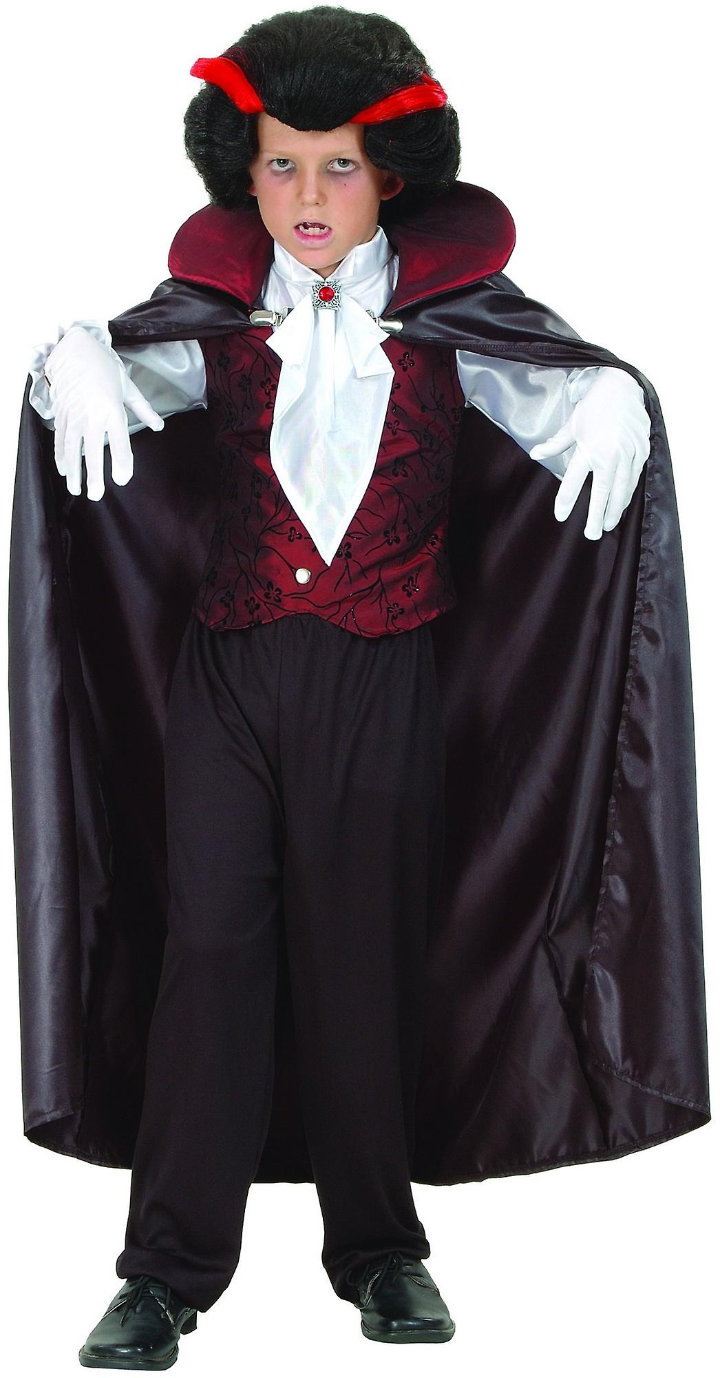 Stylish vampire boy disguise
