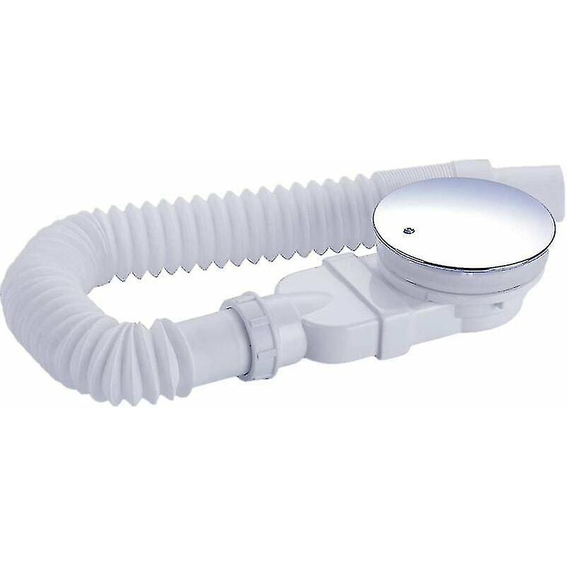 Shower Tray Flat 90 Mm - Drain Hole Kit For Shower Tray, Shower Siphon With Siphon, Sieve, Flexible
