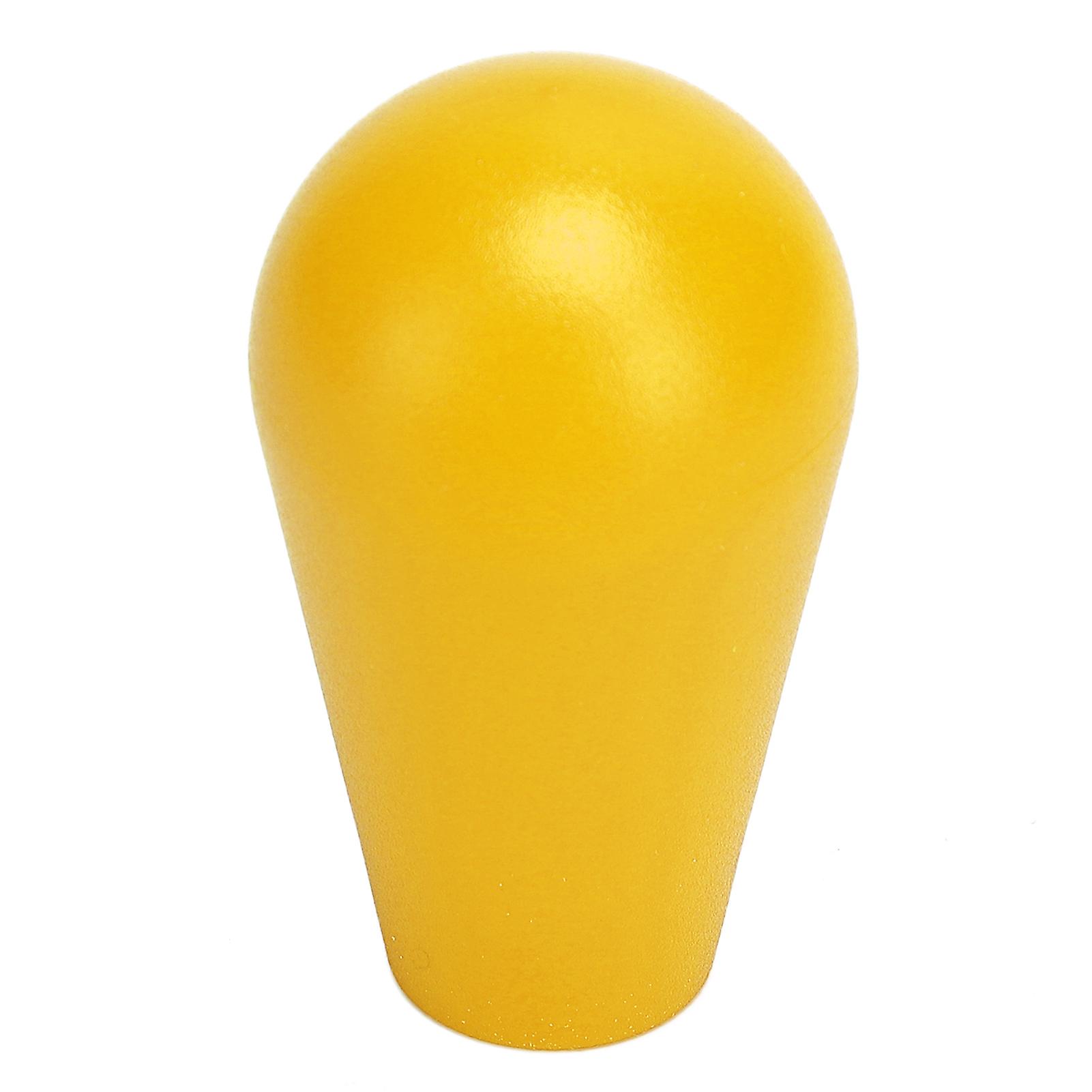 Joystick à rotule M6 style américain ovale, poignée supérieure, accessoire de jeu, jaune