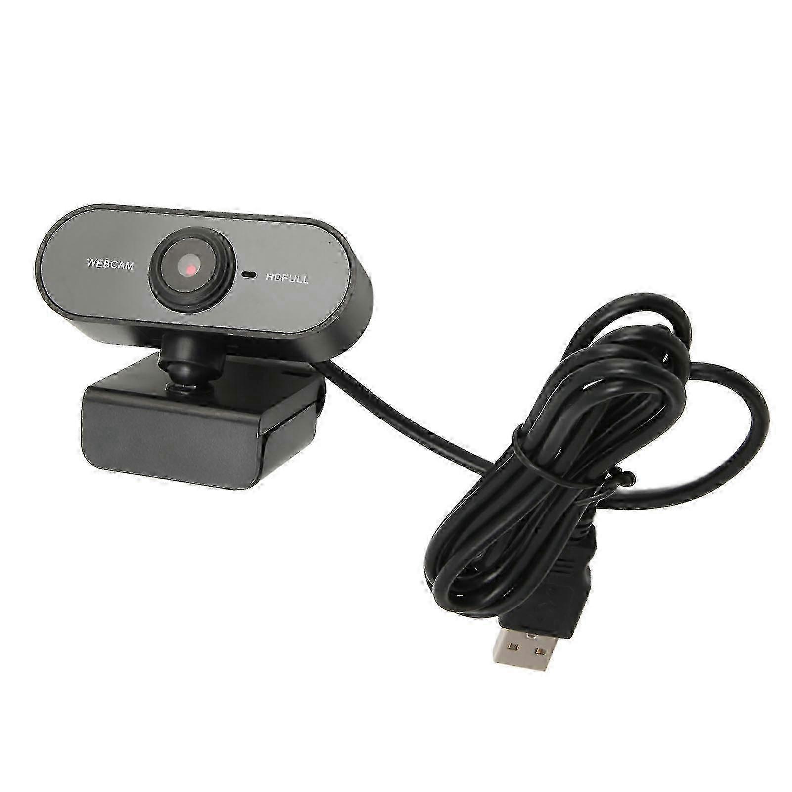 1080p HD USB Multi-Function Webcam with Microphone for Video Calling, Conferencing and Streaming