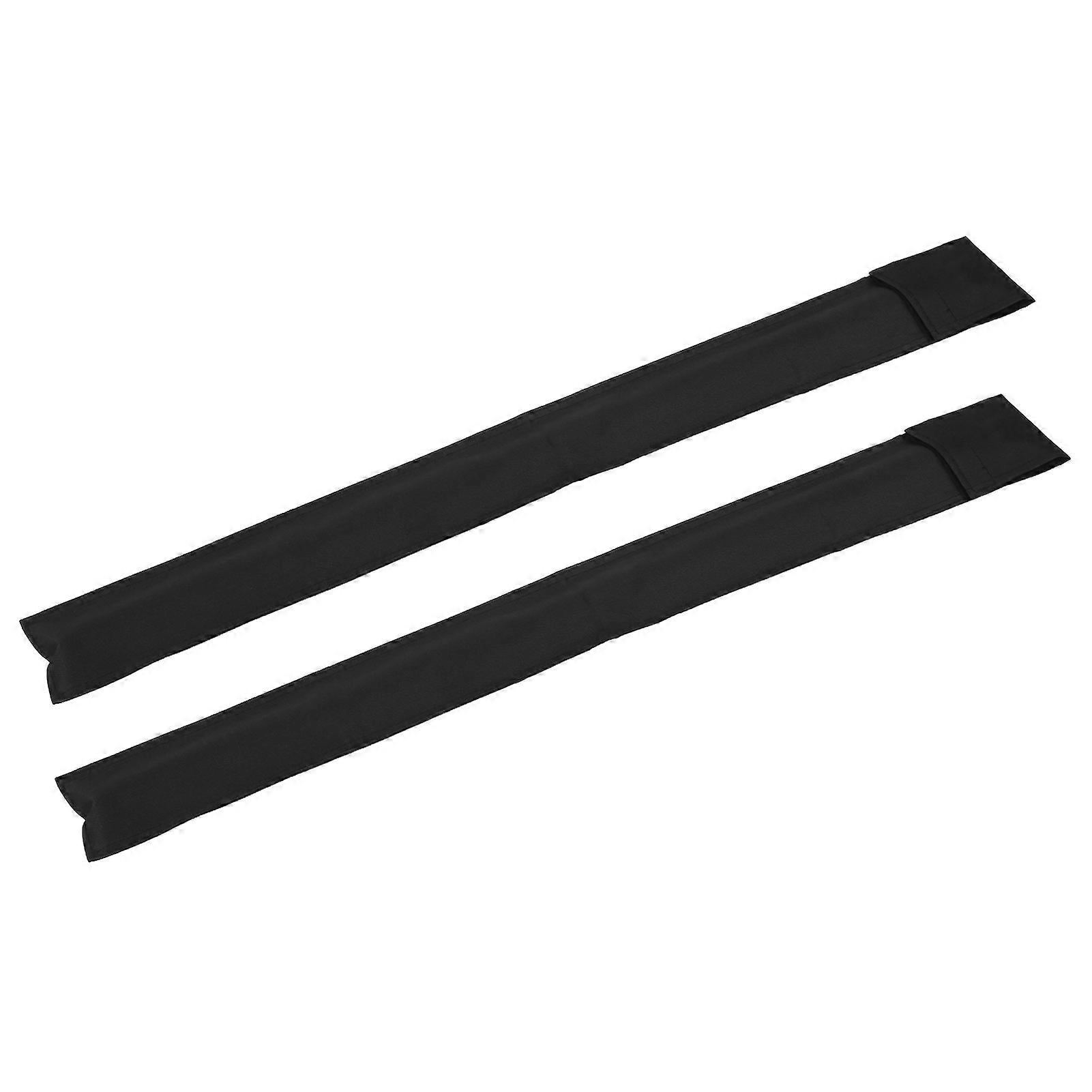 2Pcs 1/2 Type Billiard Cue Storage Bag Pool Table Stick Carrying Case with Adjustable Belt