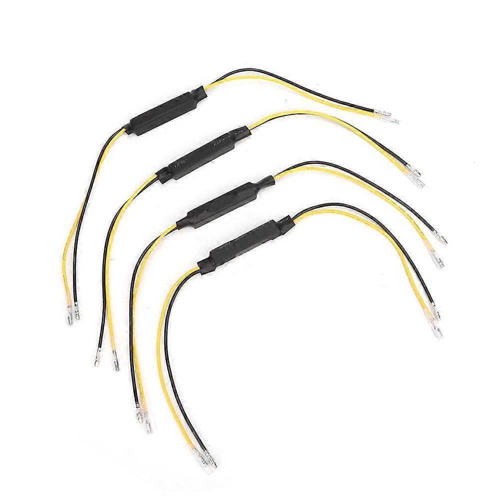 4PCS 12V-24V 20W Motorcycle LED Turn Signal Indicator Load Resistor LED Decoder